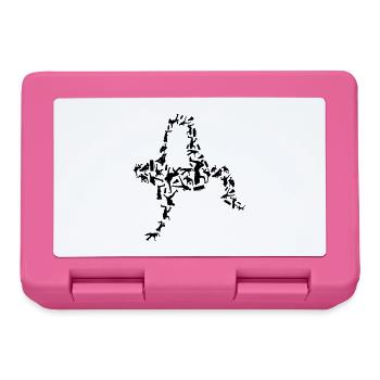 Breakdancer - Boîte à goûter - rose - Devant