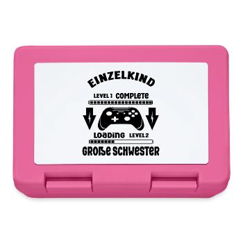 Only Child Complete - Loading Big Sister 2026 - Lunchbox - pink - Front
