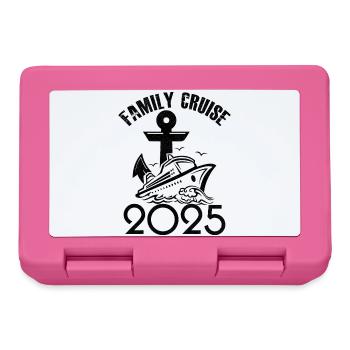 Family cruise 2025 - Lunchbox - pink - Front