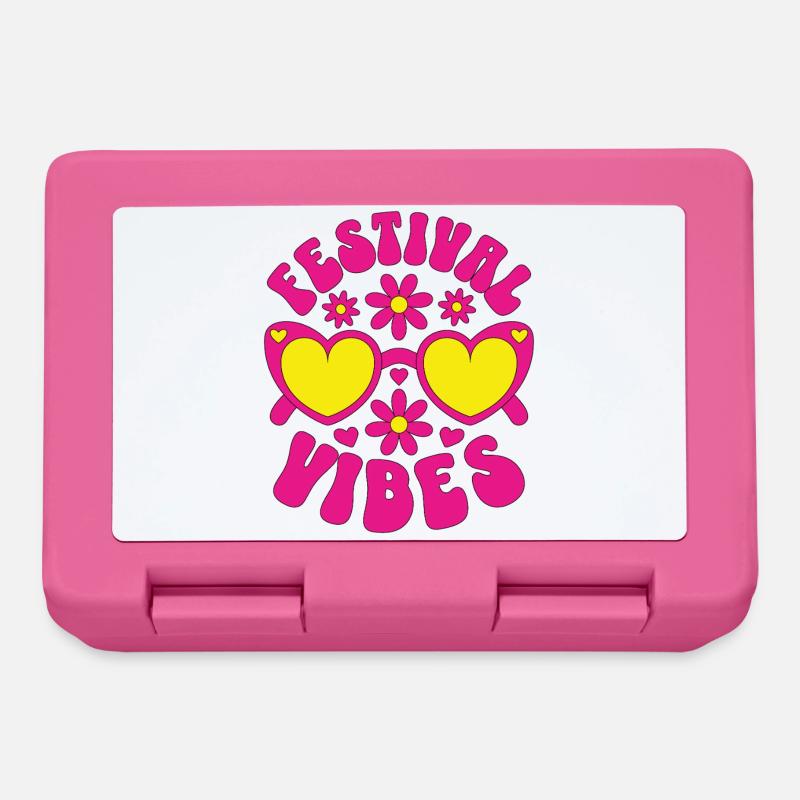 Festival Vibes - Brotdose - Pink