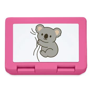 Cuddly koala - Lunchbox - pink - Front