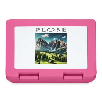 Plose Dolomites Tyrol Holidays Mountaineering Hiking - Lunchbox - pink - Front