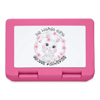Announcing offspring I'm going to be a big sister in 2027 - Lunchbox - pink - Front