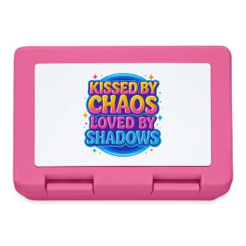 Fantasy Reader Vibes – Kissed by Chaos Design - Lunchbox - pink - Front