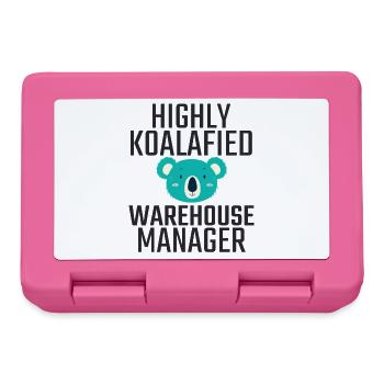 Warehouse Manager Koalafied - Brotdose - Pink - Vorne