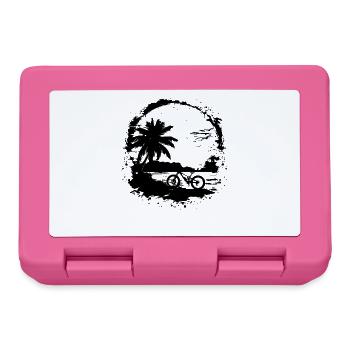 Dessin VTT - Boîte à goûter - rose - Devant