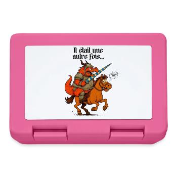 Es war einmal – Geek- und Gamer-Humor - Brotdose - Pink - Vorne
