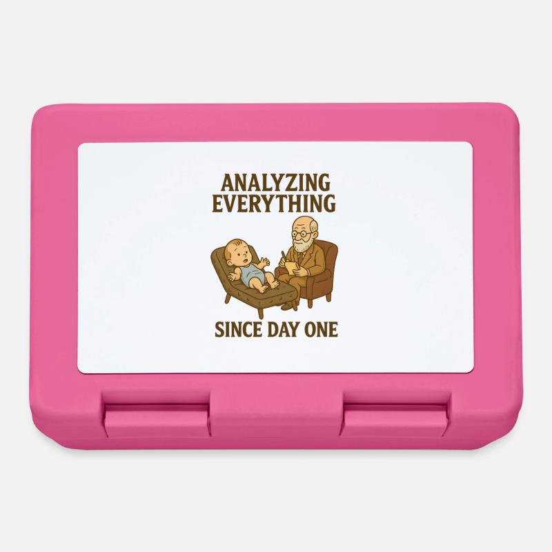 Analyzing everthing since day one - Lunchbox - pink