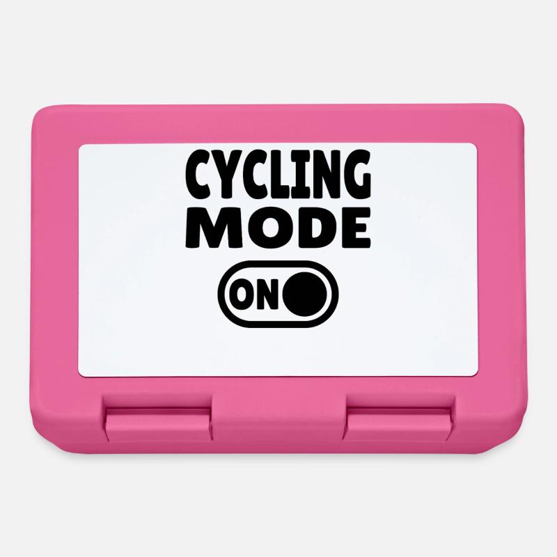 Mode vélo activé – Pour les vrais fans de vélo - Boîte à goûter - rose