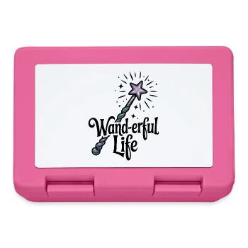 Wand-erful Life - Lunchbox - pink - Front