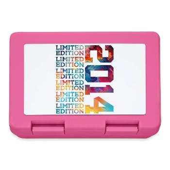 LIMITED EDITION 2014 12 JAHRE 12. GEBURTSTAG - Brotdose - Pink - Vorne
