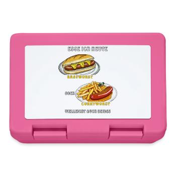 I'M EATING TODAY - Lunchbox - pink - Front