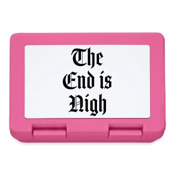 Das Ende ist nah - Brotdose - Pink - Vorne