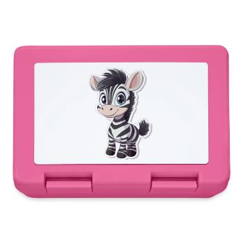 Zebra - Brotdose - Pink - Vorne