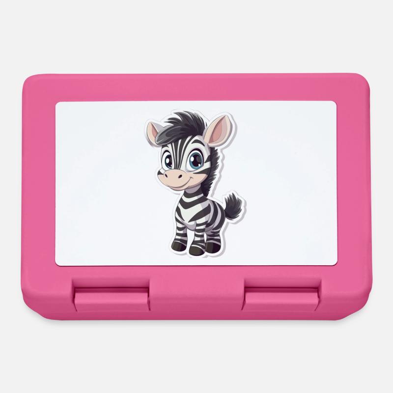Zebra - Brotdose - Pink