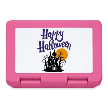 Joyeux halloween - Boîte à goûter - rose - Devant