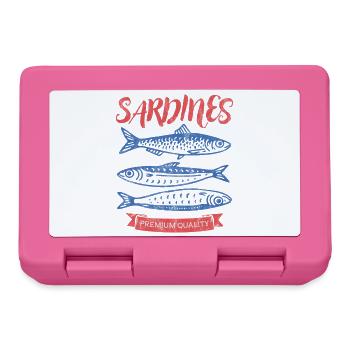 Sardinen - Brotdose - Pink - Vorne