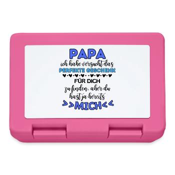 Dad Saying Funny Father's Day Gift for Dad - Lunchbox - pink - Front