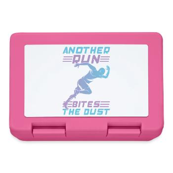 Courir une autre course mord le marathon Cadeau - Boîte à goûter - rose - Devant