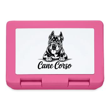 Cane Corso Dog Lover Design for Animal Lovers - Lunchbox - pink - Front