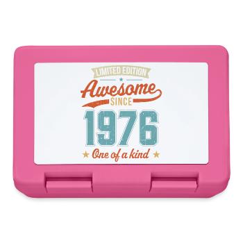 Awesome Since 1976 - Lunchbox - pink - Front