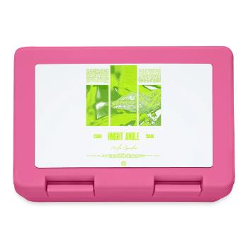 Cuban Knight Anole Lizard Owner Reptile Keeper - Lunchbox - pink - Front