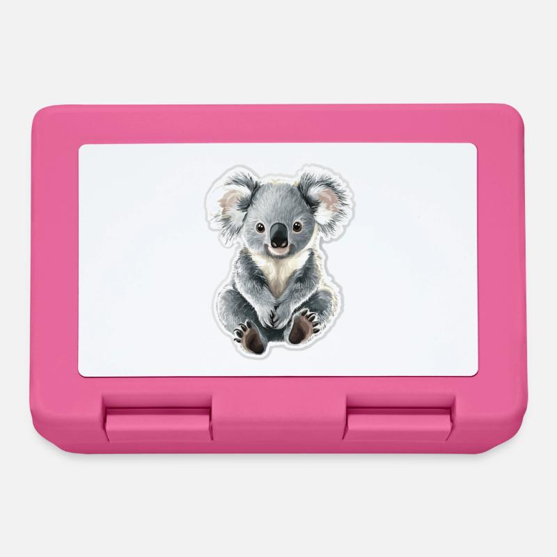 Koala - Brotdose - Pink