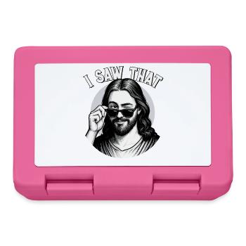 Jesus, I Saw That, Jesus Christus - Brotdose - Pink - Vorne