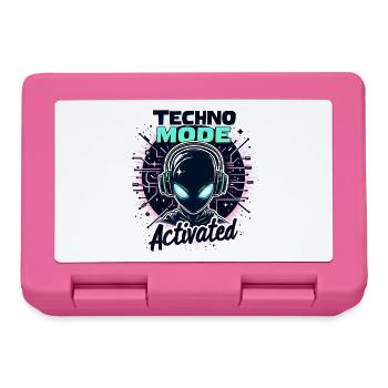 Mode Techno activé – Rave Music - Boîte à goûter - rose - Devant