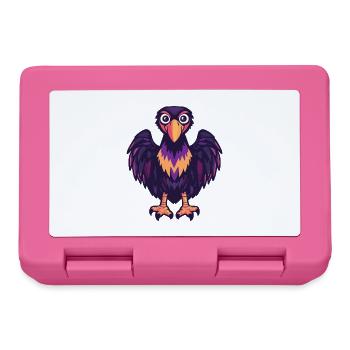 Harpy Bird Halloween Comic Funny - Lunchbox - pink - Front