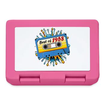 1958 MUSIC CASSETTE BEST OF - Lunchbox - pink - Front