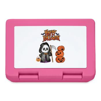 Happy Halloween Grim Reaper - Lunchbox - pink - Front