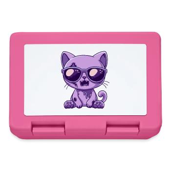 Cat Halloween - Lunchbox - pink - Front
