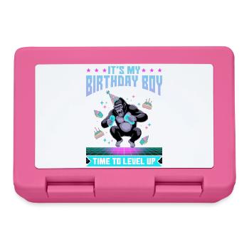 Anniversaire Gamer VR - Boîte à goûter - rose - Devant