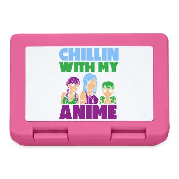 Anime Manga Otaku Kawaii Japan Cosplay Comic - Brotdose - Pink - Vorne