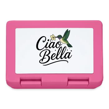 Ciao Bella - Brotdose - Pink - Vorne