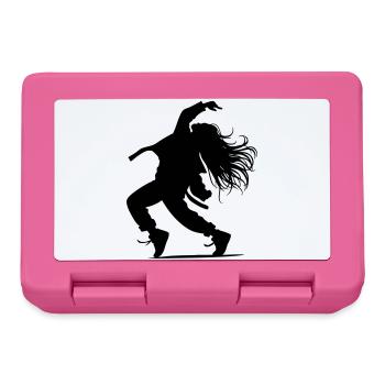 B-Girl Silhouette – Breakdance Groove - Brotdose - Pink - Vorne