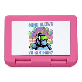 Birthday Gamer VR - Brotdose - Pink - Vorne