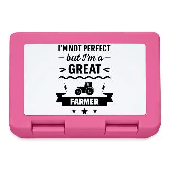 Super Farmer Farmer Tractor - Lunchbox - pink - Front