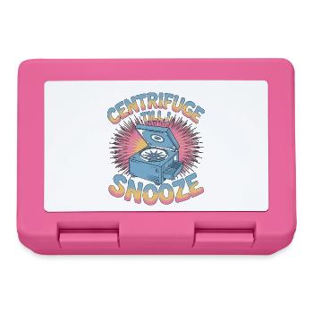 Lab Technician Centrifuge Till I Laboratory Work - Brotdose - Pink - Vorne