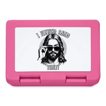 Jesus, I Never Said That, Jesus Christus - Brotdose - Pink - Vorne