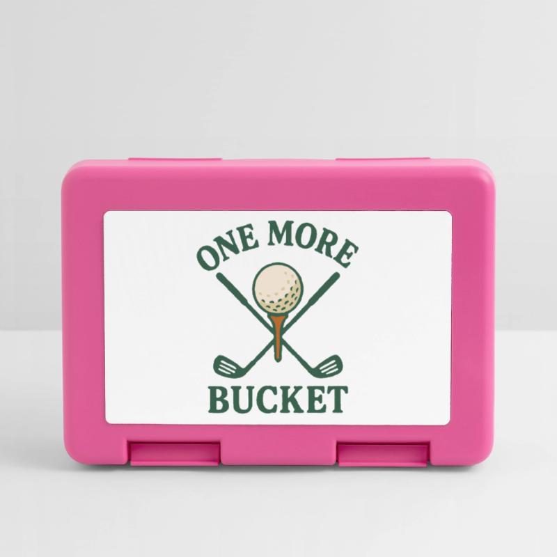 Ein weiterer Eimer Golfschläger Fun Design Brotdose