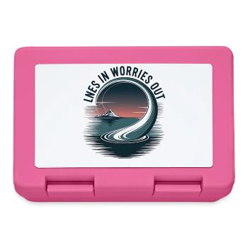  Relaxing Angler's Delight Colorful Fish Catch - Lunchbox - pink - Front