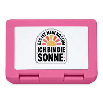 Je Suis Le Soleil Costume Carnaval Carnaval Soleil - Boîte à goûter - rose - Devant