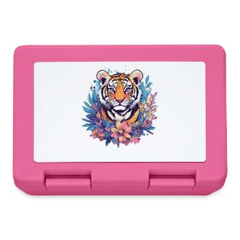 Magie de la fleur de tigre - Boîte à goûter - rose - Devant