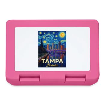 Tampa, Florida - Lunchbox - pink - Front