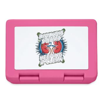 Dialysis Nurse Dialysis Squad Keeping Renal Care - Lunchbox - pink - Front