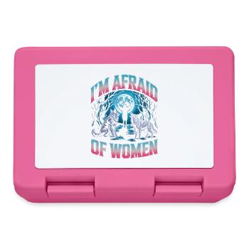 I'm Afraid Of Women Unwearable Bootleg - Lunchbox - pink - Front