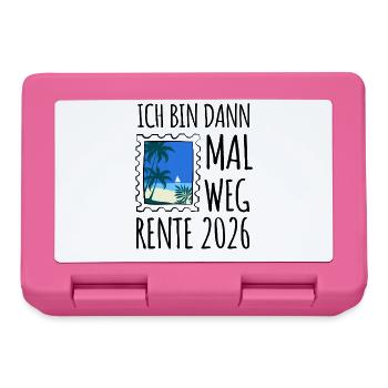 I'll be gone | Rente 2026 - Pension - Lunchbox - pink - Front