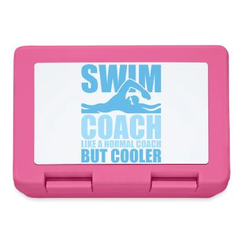 Swimming Water Sports Float Gifts - Lunchbox - pink - Front